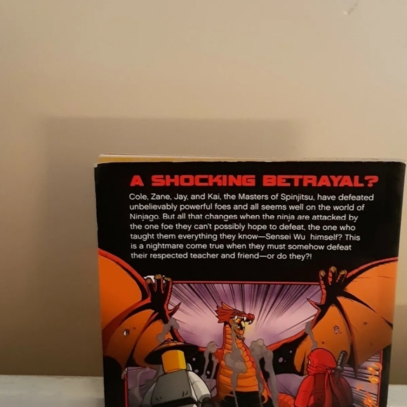 Lego Ninjago Master of Spinjitzu ''Mask Of The Sensei Book'' - Picture 3 of 4
